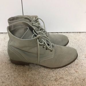 Gray Booties
